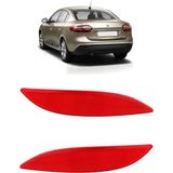 Sağ Ve Sol Arka Tampon Reflektörü / Fluence