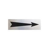 Sağ Yönüne Ok Işaret Kapı Tabelası Duvar Yönlendirme Levhası 15 Cm X 5 Cm hbspmoduyari166