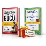Saga Kitap Düşüncenin Gücü – James Allen & Düşün ve Zengin Ol – Napoleon Hill (2 Kitap Seti) + Kalemkitap Sürpriz Hediye | Kişisel Gelişim & Başarı Kitapları Seti