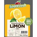 Sagafresh 1 kg Dondurularak Kurutulmuş Limon Dilimleri