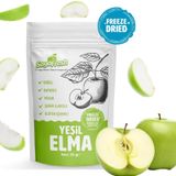 SagaFresh 25 gr Dondurularak Kurutulmuş Yeşil Elma Dilimleri