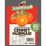 Sagafresh Dondurularak Kurutulmuş Cennet Hurması Dilimleri 1000G - 1 kg