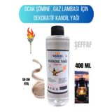 Sağdıç Saraciye Kandil Yağı Kokusuz Dumansız Iç Mekan Kandil Sıvısı 250 Ml+50cm Fitil kendallr0y