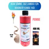Sağdıç Saraciye Kandil Yağı Kokusuz Dumansız Iç Mekan Kandil Sıvısı 400ml +50cm Fitil kndlsagdc01