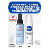 Sağdıç Saraciye Sağdıç Boya Öncesi Temizleme Sıvısı Ve Flexi Care Spor Beyaz Ayakkabı Boyası 75 Ml