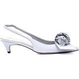 Sage Gri Rugan Kadın Stiletto & Abiye