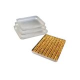 Sağlam 30x40 Bakır Sanatı Alüminyum Baklava Börek Tepsisi