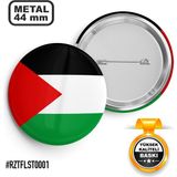 Sağlam Ajans Filistin Bayrak Iğneli Rozet 44 mm
