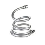 Sağlam Esnek Pvc Banyo Duş Hortumu Dayanıklı Banyo Musluk Duş Hortum 1,5 Metre Gri Plastik