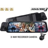 Sağlam Forx5 X-966DVR Ayna Araç Kayıt Cihazı 3 Kameralı Dvr Kayıt Cihazı
