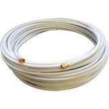Sağlam Hd 3D 4K - 50 Metre 50MT Hazır Uydu Çanak Anten Cihaz Kablosu Hazır Yapılı Gold Sarı