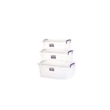 Sağlam Plastik Hobi Box Saklama Kabı 3'lü Set 15-20-30 Lt