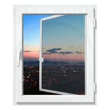 Sağlam Yapı 1.7x2.5 Kalın Profi Menteşeli Sineklik - Açık Kahverengi - 50cm x 100cm