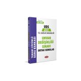 Sağlık Bakanlığı Ortak Konular Soru Bankası Çözümlü Unvan Değişikliği