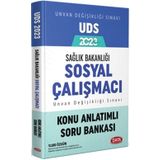 Sağlık Bakanlığı Sosyal Çalışmacı Unvan Değişikliği Sınavı UDS Konu Anlatımlı Soru Bankası - Data Yayınları