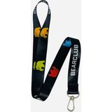 Sağlıkçı Shopping Bear Club Renkli Ayı Logo Temalı Boyun Ipi Kart Askısı - Standart - İpli