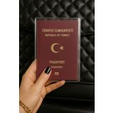 sağlıkçı shopping trend aksesuar 1 Adet Universal Pasaport Kılıfı Şeffaf Su Geçirmeyen PVC Pasaport Koruma Kabı