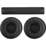 Sagrado Kulak Yastıkları Minder Örtüsü Deri Kafa Bandı Yedek Kafa Işın Jbl Synchros E40BT E40 Bluetooth Kulaklıklar 1 Takım (Yurt Dışından) - Siyah - Siyah
