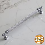 Sah 320 Mm Krom Renk Kulp Metal Mobilya Dolap Cekmece Kapak Mutfak Kulplari Kulbu Dolabi Kulpu