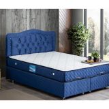 Şah New Baza Başlık Ve Orthosoft Yatak, Lacivert, 90X200