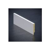 Şahan Art Deco Süpürgelik / 10 cm / PVC Beyaz / 280 cm Uzunluk / 10'lu Paket / 1. Kalite MDF