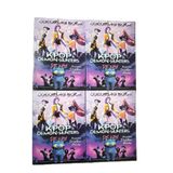 şahane parti K-Pop Demon Hunters 4 Adet Boyama Kitabı (BOYAMA , STİCKER , ARKA KAPAK MASKE)