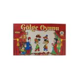 şahane parti Sahneli Perdeli Gölge Oyunu Hacivat Karagöz Tam Set
