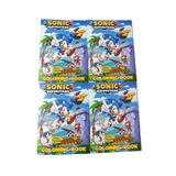 şahane parti Sonic 4 Adet Boyama Kitabı (BOYAMA , STİCKER , ARKA KAPAK MASKE)