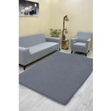 Sahaneev halı örtüsü welsoft kumaş KOYUGRİ RENK(DÜZ MODEL)