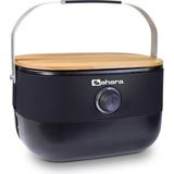 Sahara Portatif Mini Barbekü - Siyah