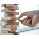 Şahcan Denge Oyunu Jenga A Kalite Ahşap 54 Parça