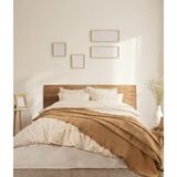 Şaheser Home Collection Çift Kişilik Pikeli Dijital Baskılı Nevresim Takımı Marvin Hardal - Renkli - 200 x 220 cm