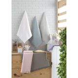 Şaheser Home Collection Cocco 6’lı Jakarlı Mutfak Peçetesi, %100 Pamuk, Ince Çizgili Mutfak Havlusu, 40X60 cm Peçete Seti - 40 x 60 cm - Çok Renkli