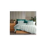 Şaheser Home Collection Iplik Boyalı Nevresim Takımı Avva Turkuaz - Renkli - 200 x 220 cm