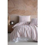 Şaheser Soft Tiss 160x220 cm Kiremit Tek Kişilik Nevresim Takımı