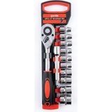 Şahin 12 Parça 1/2" Cırcırlı Lokma Takımı Seti (8 - 24 Mm) - Krom Vanadyum