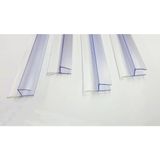 Şahin Cam Balkon Şeffaf Fitili 8 Mm Küçük H 180 Cm 4 Adet