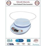 Şahin Hazneli Mutfak Terazisi - Hassas Dijital Tartı - 5 kg -Orjinal Ürün