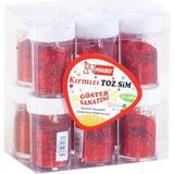 Şahin Kırtasiye Mikro Toz Sim Kırmızı Gg 12-08K 12'li Kutu - Renkli