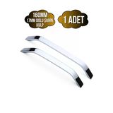 Şahin Krom Alüminyum Dolap Kulpu Mobilya Ve Mutfak Dolap Kulpu(17Mm)(Krom)(Alüminyum) Krom 160Mm 160Mm - 1 Adet
