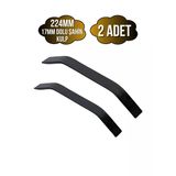 Şahin Siyah Alüminyum Dolap Kulpu Mobilya Ve Mutfak Dolap Kulpu(17Mm)(Siyah)(Alüminyum) Siyah 224Mm 224Mm - 2 Adet