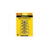 ŞAHİN TOOLS 10 Parça Metal Kelepçe Seti Paslanmaz Hortum Kelepçesi 18-27 mm Ayarlanabilir Sıkma Kelepçesi