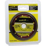 Şahin Tools ŞHT-014 Ince Hassas Turbo Kesici Disk 115X22.2-3MM Mermer Granit Seramik Spral Taşı - 10'li Paket