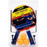 Şahin Tools ŞHT-361 Pinpon Raket Seti 3 Adet Top 2 Adet Raket 1 Adet File - Ayak Fileli Masa Tenisi