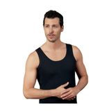 Şahinler 3'lü Paket Siyah Erkek Atlet Rahat Kesim%100 Pamuklu, Siyah, XL