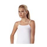 Şahinler 4'lü İp Askılı Düz Atlet, 2XL, 21SSHN000068, Beyaz, Kadın