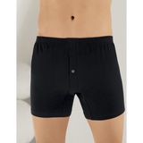 Şahinler 6 Lı Paket Şahinler Penye Erkek Boxer Siyah ME010