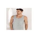 Şahinler 6'lı Paket Gri Renk Pamuklu Penye Atlet, 3XL, TME005SET, GREY, Erkek