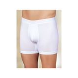 Şahinler 6lı paket Likralı Şahinler Yazılı Torbalı Erkek Boxer - M - Beyaz
