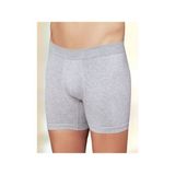 Şahinler 6lı paket Likralı Şahinler Yazılı Torbalı Erkek Boxer - M - Gri